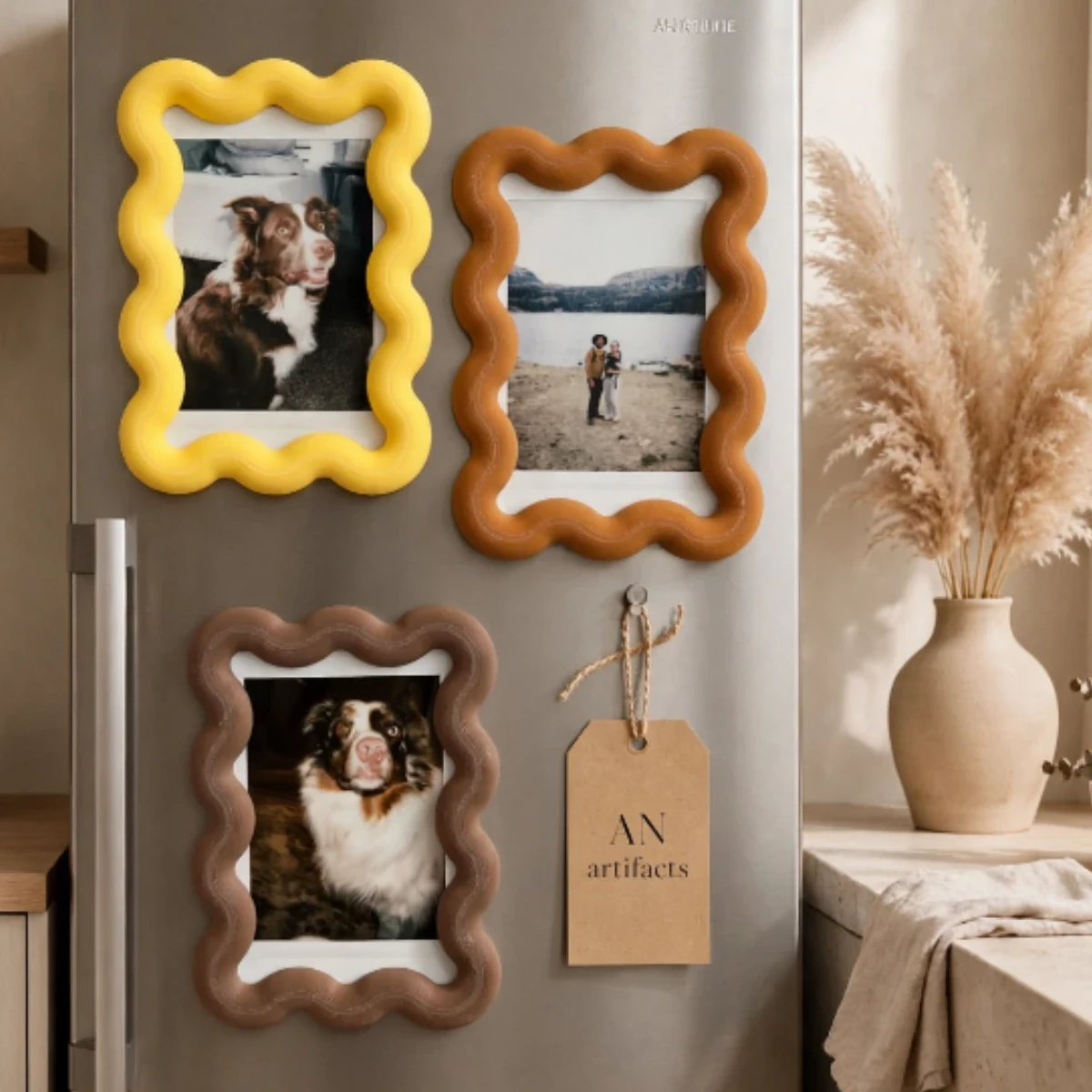 Mini frame fridge magnets