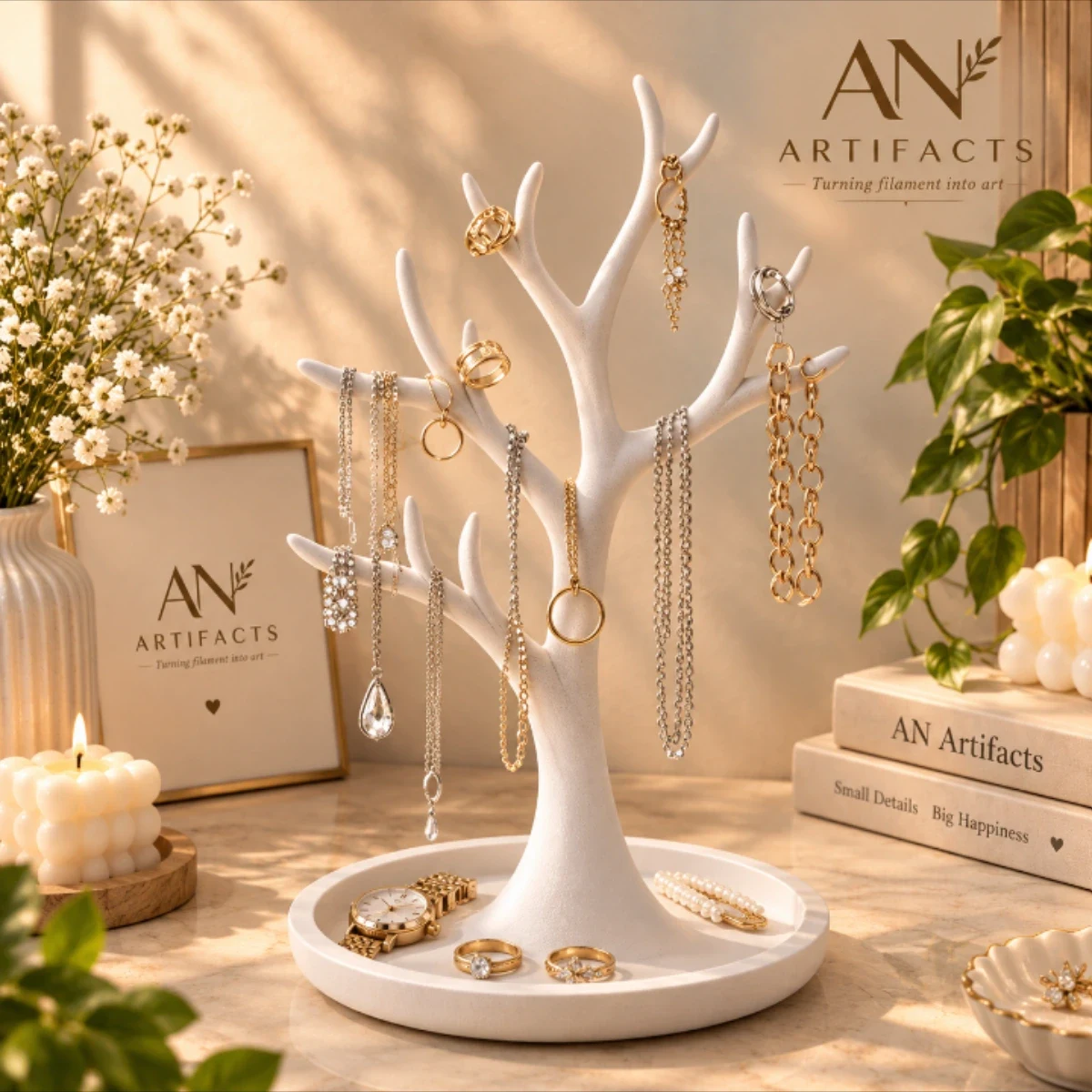 Jewellery tree stand